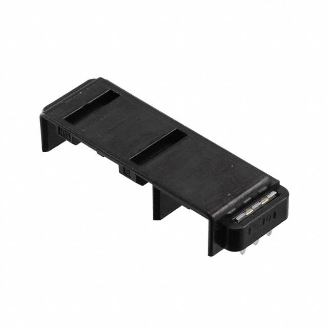 Connector Header Surface Mount, Right Angle 10 (8 + 2) position 0.079